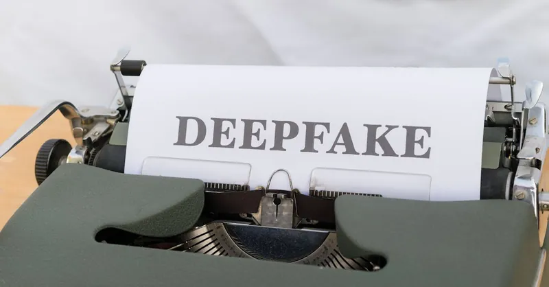 Old-fashioned typewriter with a paper labeled